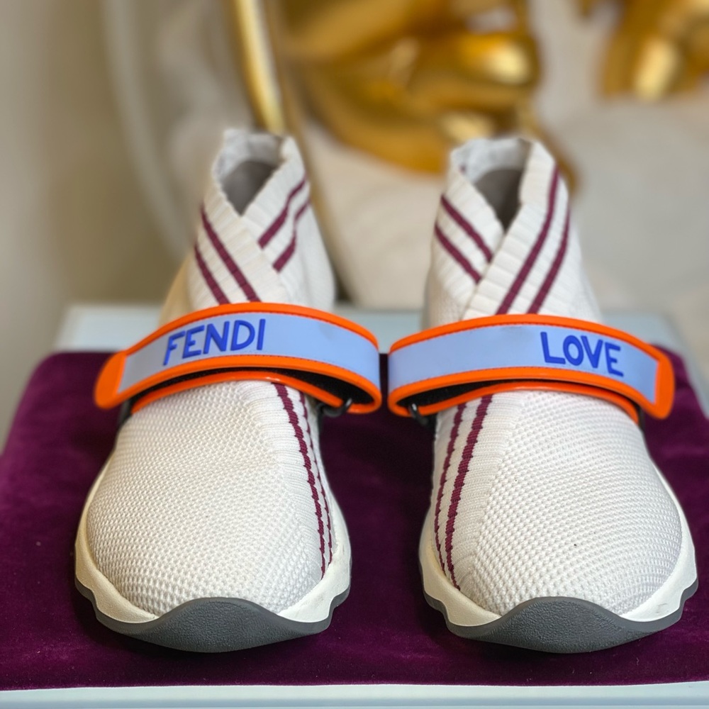 FENDI LOVE ROCKOKO SNEAKERS